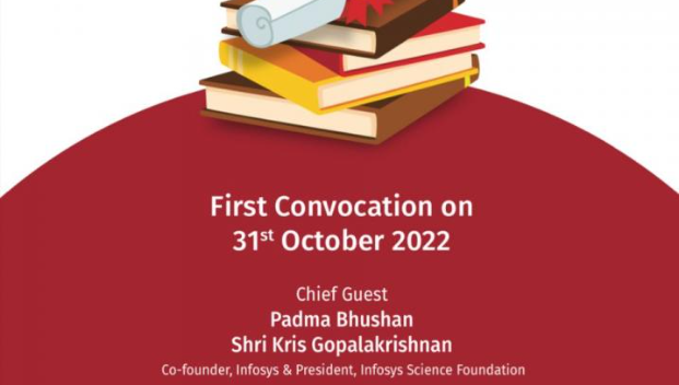 Convocation 2022 on 31st October 3 PM onwards