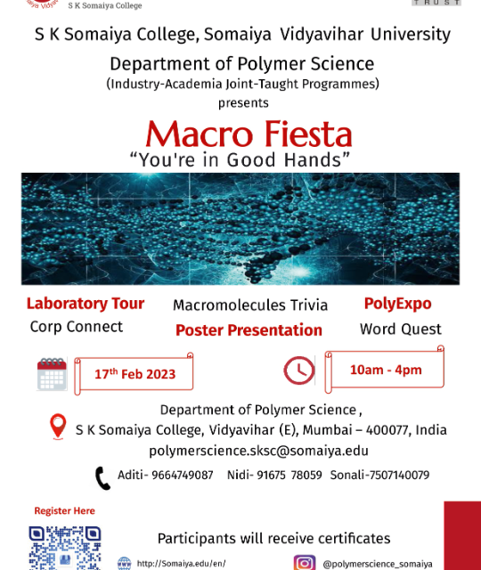 Polymer Science - Macro Fiesta